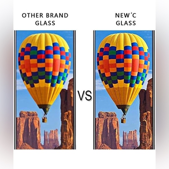 NEW'C [2Pack] Screen Protector for iPhone 11 & XR (6.1")Tempered Glass - Picture 7 of 12